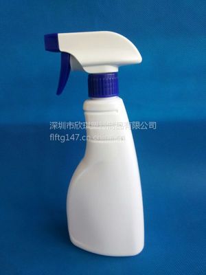 供應500ML PE扁形瓶子 多用途工業與藥用噴霧包裝解決方案